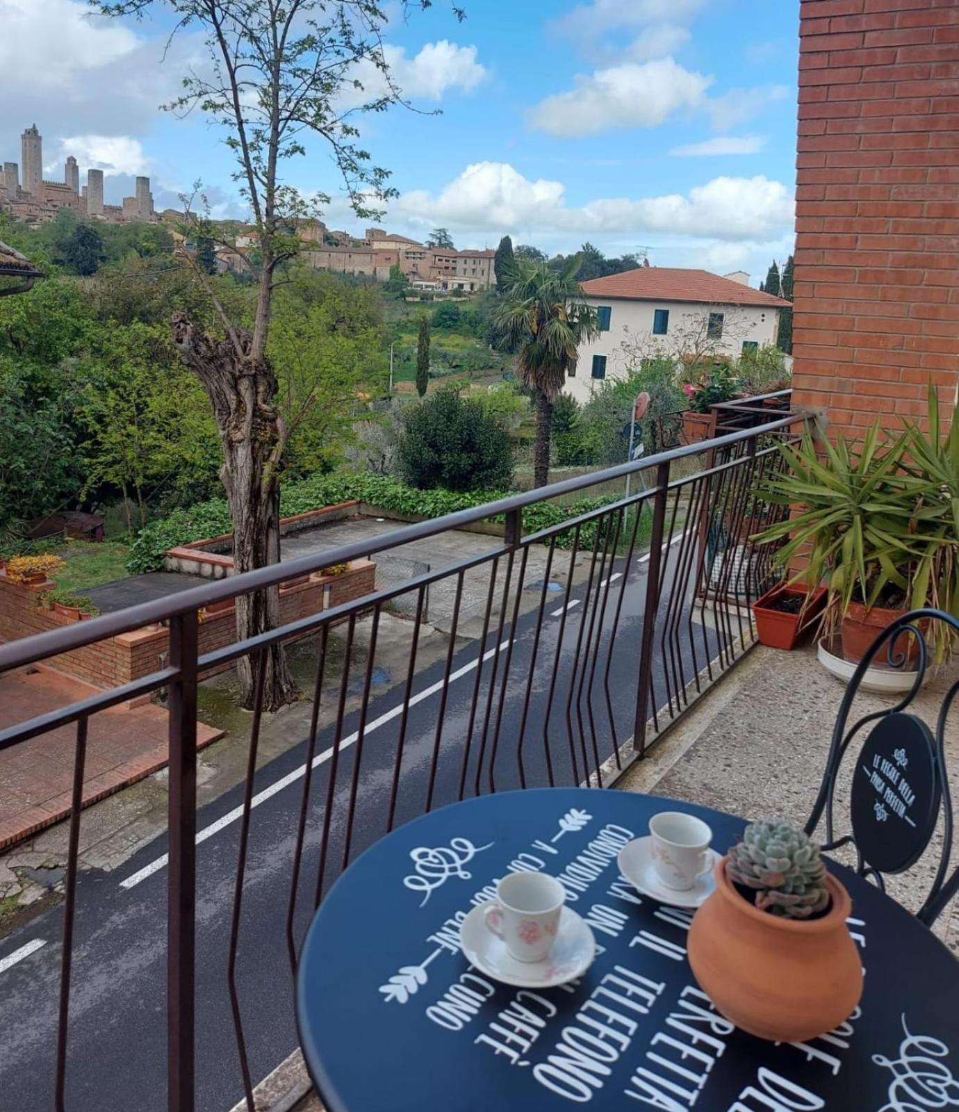 Apartament Casa Dina San Gimignano Zewnętrze zdjęcie